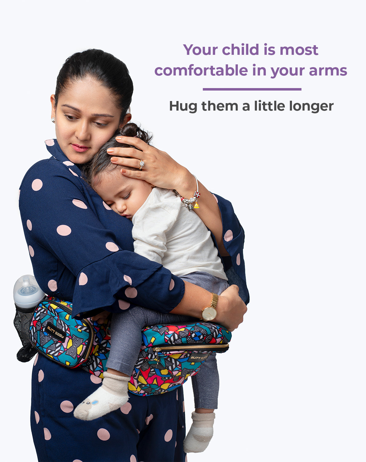 Comic Baby Carriers with Hip Seat